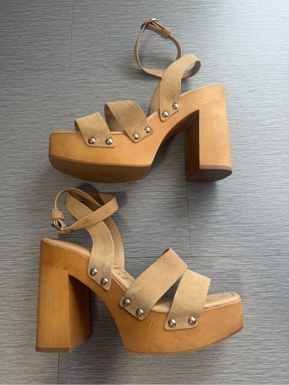 Sam Edelman Rosalind Platform Block Heel Sandal Size 9 NWOB - Picture 7 of 12